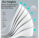 Heel Lifts for Women,Height Boosting Insoles for Men,Taller Shoes Inserts for Height Increasing shoes,Brandone Height Insoles 3 Inch,