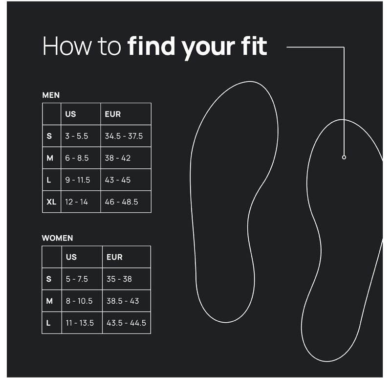 aboso Duo Sensory Double-Sided Insole, Thin Men's and Women's Textured Anti-Fatigue Shoe Inserts