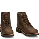 Chippewa Men's Classic 2.0 6" Lace-Up - Wood Brown (NC2080) - Front View