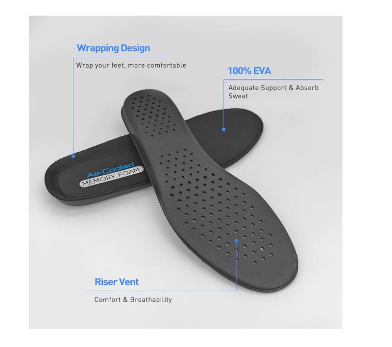 Replacement Shoe Insoles for Skechers Men's Shoes, Memory Foam Footwear Inserts