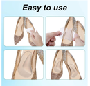 12pcs Arch Support Insoles, Transparent Gel Self-Adhesive Arch Support Shoe Inserts Soft Silicone Foot Arch Cushions Arch Comfort Pads