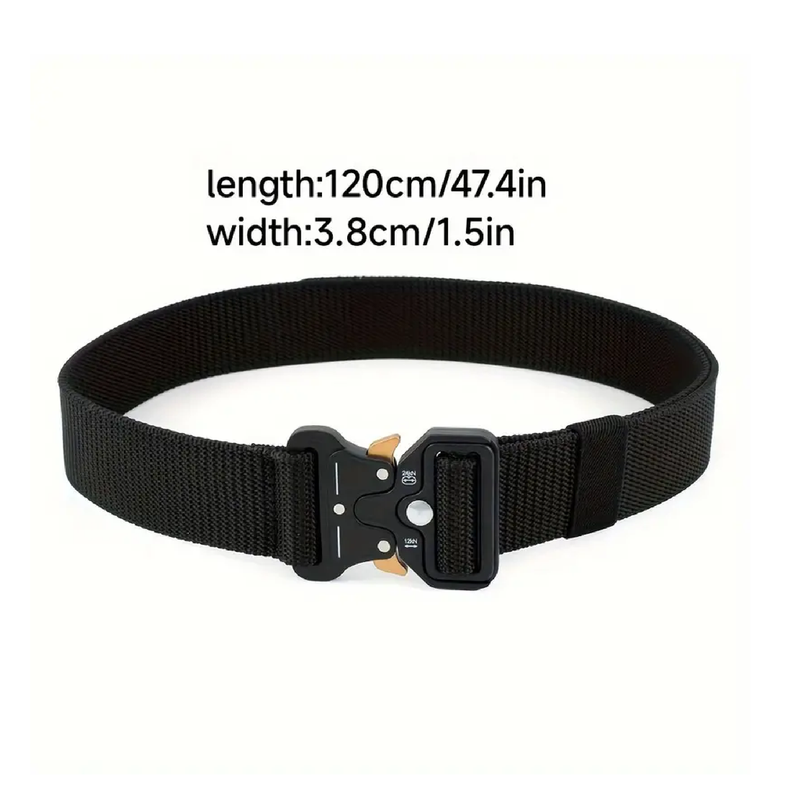 New Men's Outdoor Buckle Belt, Tactical Military Belt , Ideal choice for Gifts