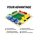 Nicecho Shut The Box Dice Game 2-4 Player Family Wooden Board Table Math Games for Adults and Kids 8 Dices Classics Tabletop Version Games for Classroom Home Party or Pub