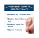 Nordic Care Foot Care Cream with Urea & Glycerin soften calluses and repairs dry skin & cracked heels