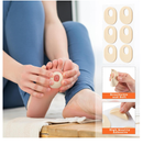 Nuanchu 36 Count Soft Foam Callus Cushions Oval Corn Cushion Self Stick Adhesive Foot Care Pads Waterproof Corn Protectors for Feet Women Men,