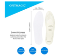 5 Pairs Odor Control Summer Pure Cotton Terry Cloth Shoe Insoles,