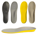 2 Pairs Memory Foam Insoles,Work Boots Shoe Inserts with Arch Support,Cushioning and Shock Absorption for Feet Relief,