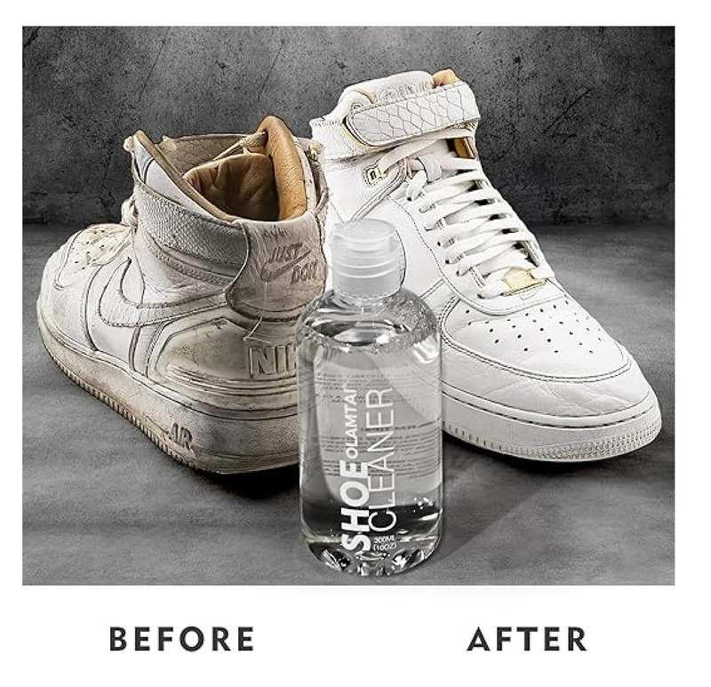 Shoe Cleaner Kit for Sneaker, Cleaning Kit, Sneaker 10Oz with 3 Brush & Microfiber Towel Included,