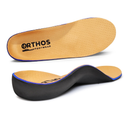 ORTHOS Orthotic Replacement Shoe Insoles - USA Made - Breathable Full Length Feet Insoles
