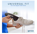 ORTHOS Orthotic Replacement Shoe Insoles - USA Made - Breathable Full Length Feet Insoles