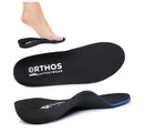 ORTHOS Orthotic Replacement Shoe Insoles - USA Made - Breathable Full Length Feet Insoles