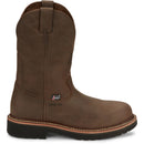 Justin Work Men's Carbide 11" Steel Toe Boot - Hickory Brown (OW4441) - View 3