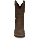 Justin Work Men's Carbide 11" Waterproof Steel Toe Boot - Hickory Brown (OW4458) - View 7