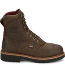 Justin Work Men's Rivot 8" Waterproof Steel Toe Boot - Hickory Brown (OW458) - View 3