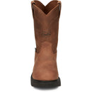Justin Work Men's Round-Up 10" Work Boot - Aged Bark (OW4760) - View 7