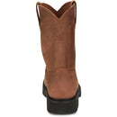 Justin Work Men's Round-Up 10" Steel Toe Boot - Aged Bark (OW4764) - View 5