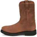 Justin Work Men's Round-Up 10" Steel Toe Boot - Aged Bark (OW4764) - View 8