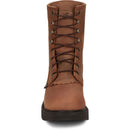 Justin Work Men's Livestock 8" Waterproof Boot - Aged Bark (OW604) - View 7