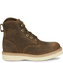 Justin Work Men's Maxwell 6" Lace-Up Boot - Peanut Tan (OW708) - View 3