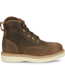 Justin Work Men's Maxwell 6" Steel Toe Lace-Up Boot - Peanut Tan (OW709) - View 3