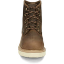 Justin Work Men's Maxwell 6" Steel Toe Lace-Up Boot - Peanut Tan (OW709) - View 7