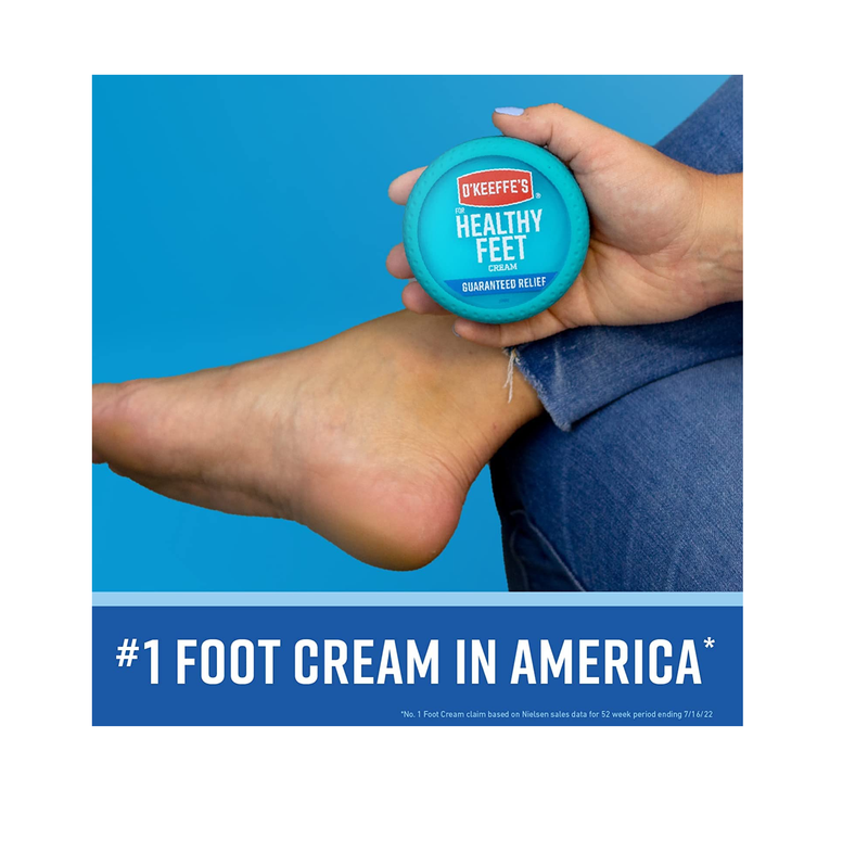 O'Keeffe's for Healthy Feet Foot Cream Guaranteed Relief for Extremely Dry