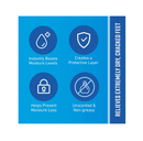 O'Keeffe's for Healthy Feet Foot Cream 3.0 Ounce Tube and O'Keeffe's for Healthy Feet Night Treatment Foot Cream 3.0 Ounce Tube Relieves Extremely Dry Cracked Feet