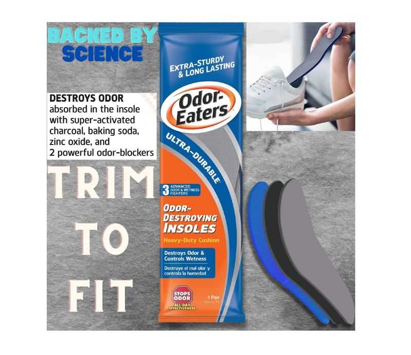 Odor Eaters Insoles Ultra-Durable (3 Pack)