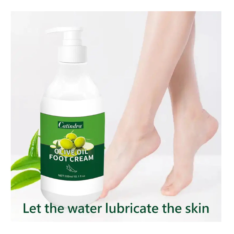 Olive Oil Foot & Body Lotion For Dry Rough Cracked Feet&Heel Skin Care,Lock Moisture,Deep Hydrating Skin And Peel Foot，Winter Essential Moisturizer