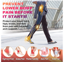 OrthoComfoot Orthotic Inserts for Women Men, High Arch and Plantar Fasciitis Insoles,