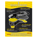 Work Insoles for Standing All Day, 200+lbs Heavy Duty High Arch Support Inserts