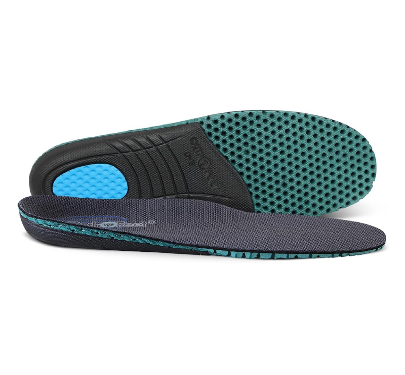 Orthofeet Women's Orthotic Insoles with Arch Support for Plantar Fasciitis and Pain Relief,