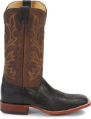 Justin Boots  Pascoe Smooth Ostrich - Black (5507)