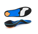 PCSsole Orthotic High Arch Support Insoles, Comfort Gel Work Boot Insert for Flat Feet, Plantar Fasciitis, Feet Pain