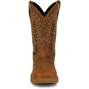 Justin Work Men's Blinder 11" Waterproof Steel Toe Boot - Brown (PD4069) - View 7