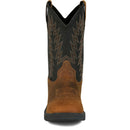 Justin Work Men's Taskmaker 11" Waterproof Boot - Brown (PD4072) - View 7