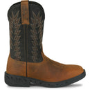 Justin Work Men's Taskmaker 11" Waterproof Steel Toe Boot - Black (PD4073) - View 3