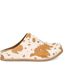 Tony Lama Women's Atrani Mule White Brown Hair-On (PL259)