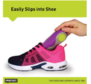 PROFOOT Runner's Knee Orthotic Insole, Women's 6-10, Shock Absorbing Insole for Heel Support,