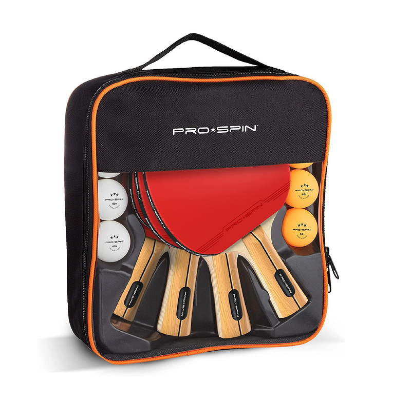 PRO-SPIN Ping Pong Paddles High Performance Sets with Premium Table Tennis Rackets 3