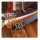 PU Leather Belt Men's Golden Letter Fashion Men's And Women's Clothing All-match Jeans Belt For Students , Ideal choice for Gifts