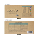 PURA D'OR Organic Essential Oils Set of 10 10ml Perfect10 Wood Box Gift Set- 100% Pure Therapeutic Grade Aromatherapy for Home Diffusers