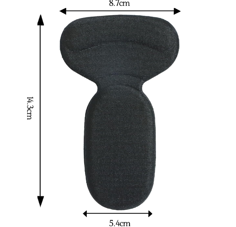 3 Pairs of Shoe Inserts Self-Adhesive Heel Pads for Shoes - Heel Grips for Women, Shoe Fillers for Comfort,