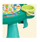 Pairez Toys Fishing Game Toy Set Kids Play Table w/Rotating Board 45 Fishes & 4 Fishing Poles Gifts for Children Boys & Girls Aged 3 4 5 6+ Upgraded Ver