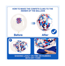 138PCS Red White and Blue Balloon Garland Arch Kit 18 12 10 5 inch Red and Blue White Balloon Garland with Stars for 4th of July Decorations Birthday Baseball Hero Veterans Memorial Patriotic Day
