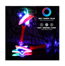 Patriotic Star Light up Wands Light up Sticks for Party Led Glow Sticks US Flag Glow Stick Three Modes Changing Glow Party