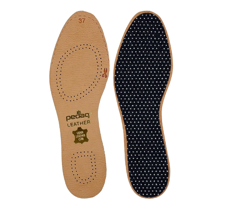 Pedag 172 Leather Naturally Tanned Sheepskin Insole with Activated Carbon,