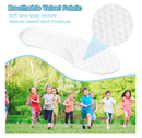 2 Pairs Kids Memory Foam Insoles, Cropable Kids Insoles Soft Comfortable Shoe Insoles Shock Absorption Insoles