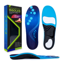 Plantar Fasciitis Arch Support Insoles Shoe Inserts Women & Men, Flat Feet Orthotic Insoles High Arch for Arch Pain Relief Work Boot Shoe Insole Orthotic Insoles Shock Absorbing Insoles (220+lbs)