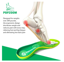 Arch Support Plantar Fasciitis Insoles - Heavy Duty Orthotic Inserts for Flat Feet,